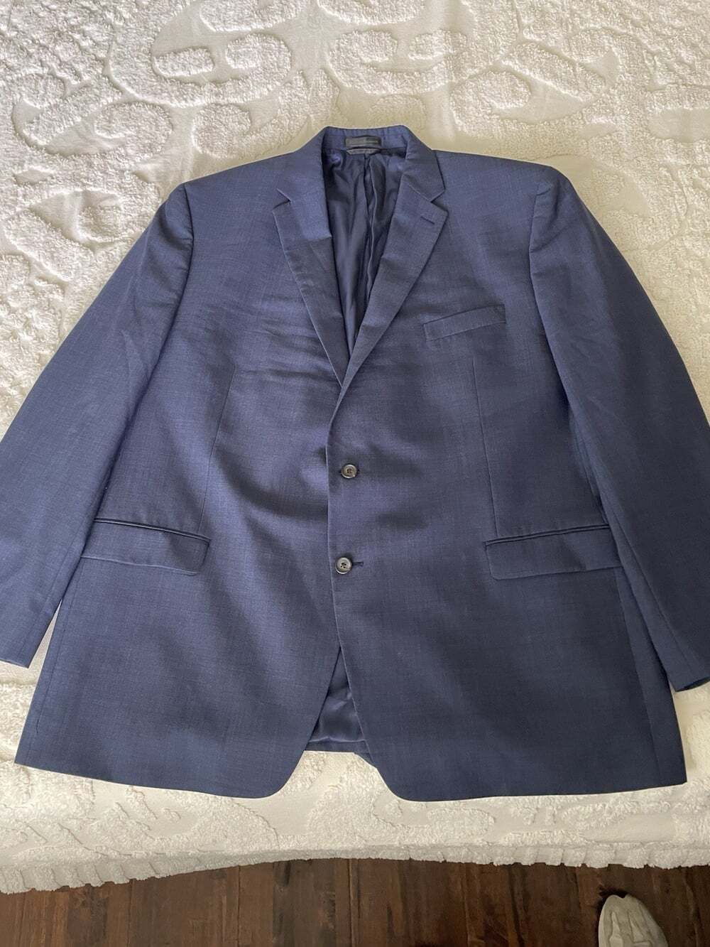 Lauren Ralph Lauren Blazer Mens 50L Wool Two Button Notch Lapel Sport Coat